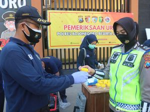 Ratusan Polisi Bojonegoro Tes Urine, Antisipasi Penyalahgunaan Narkoba
