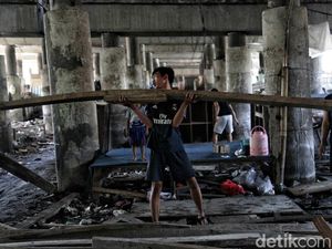 Potret Kemiskinan di Sudut Jakarta di Masa Pademi