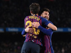 Sergi Roberto Membayangkan Barca Tanpa Messi