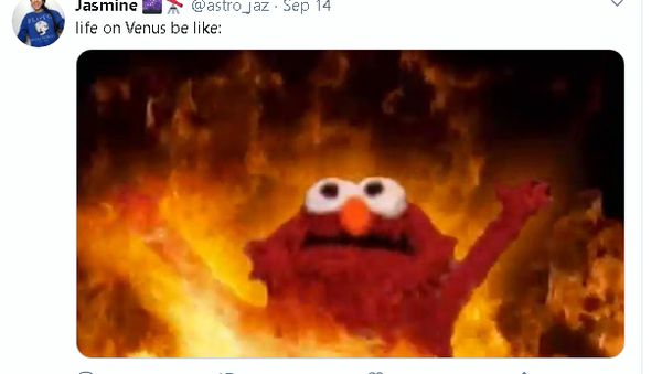 Meme Kocak Ada Makhluk Hidup di Planet Venus