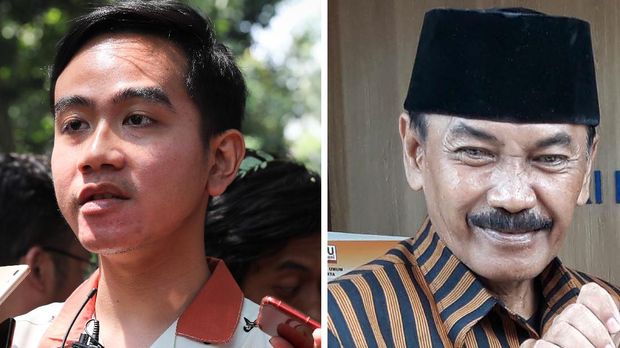 Foto Combo Gibran Rakabuming (kiri) dan Bagyo Wahyono (kanan).