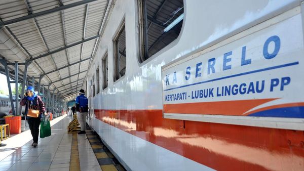 KA Serelo Kertapati-Lubuk Linggau Kembali Beroperasi
