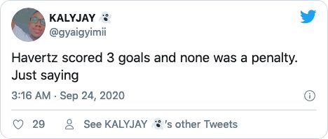 Kai Havertz, netizen