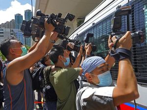 Pemerintah Hong Kong Batasi Liputan Demo, Jurnalis Protes Pemerintah Hong Kong Batasi Liputan Demo, Jurnalis Protes