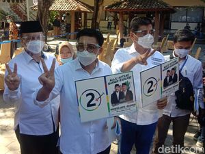 No Urut 2, Machfud-Mujiaman: Angka Victory, Sama Seperti Jokowi Pilpres 2014