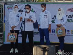 Machfud-Mujiaman Orasi Politik: Warga Surabaya Harus Makmur dan Sejahtera