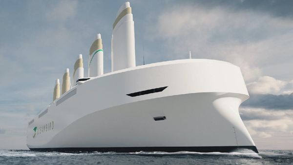 Ini Oceanbird: Kapal Layar yang Tak Punya Layar, tapi Punya Sayap