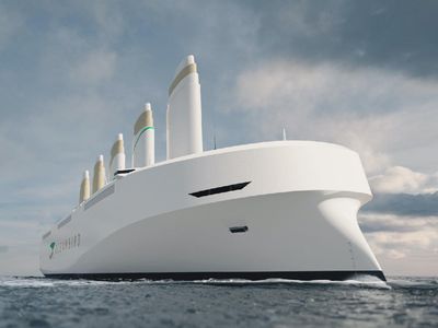 Ini Oceanbird: Kapal Layar yang Tak Punya Layar, tapi Punya Sayap