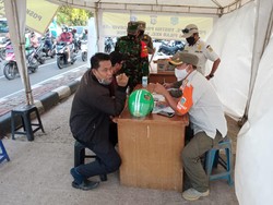 21 Pelanggar Potokol Kesehatan di Kebon Jeruk Jakbar Ditindak