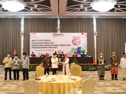 Diikuti 3 Paslon, Ini Nomor Urut Cagub-Cawagub di Pilgub Jambi