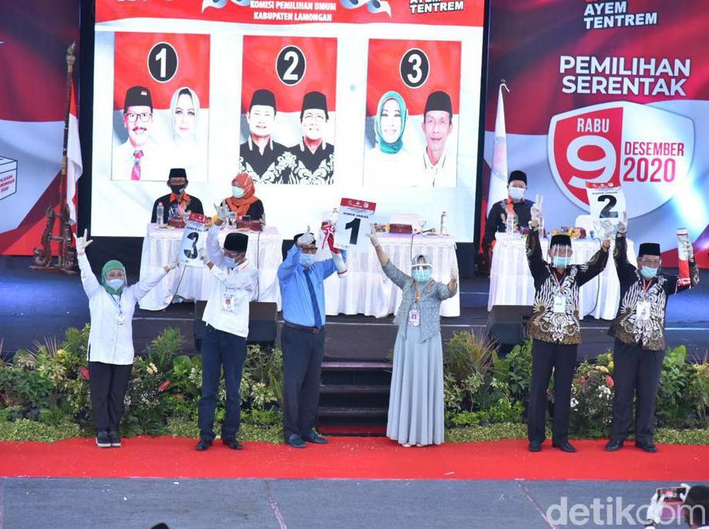 Pengundian Nomor Urut Paslon di Lamongan Diwarnai Protes Wartawan Pengundian Nomor Urut Paslon di Lamongan Diwarnai Protes Wartawan