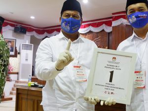 Paslon Harno-Bayu Dapat Nomor Urut 1 di Pilkada Kabupaten Rembang