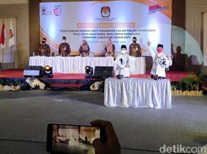 Dapat Nomor Urut 1 Gus Ipul Berpantun, Teno No 2 Simbolkan Victory Dapat Nomor Urut 1 Gus Ipul Berpantun, Teno No 2 Simbolkan Victory