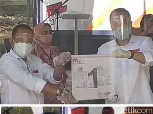 Nomor Urut Pilwali Surabaya, Er-Ji Dapat No 1 Ma-Ju No 2