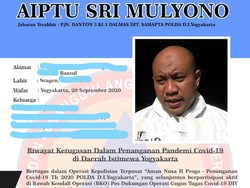 Kisah Polisi Relawan Pemakaman COVID-19 yang Meninggal Kena Corona