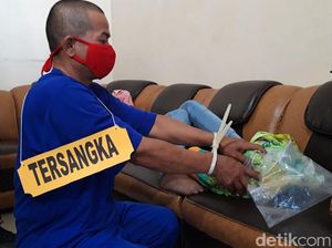 Potret Rekonstruksi Dukun Sadis Bunuh Bayi Baru Lahir di Boyolali