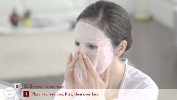 SK-II Facial Treatment Mask /Youtube