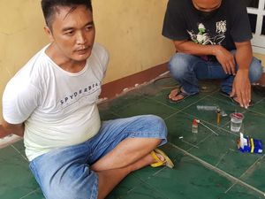Oknum ASN di Prabumulih Tertangkap Tangan Pesta Sabu di Rumah Kosong