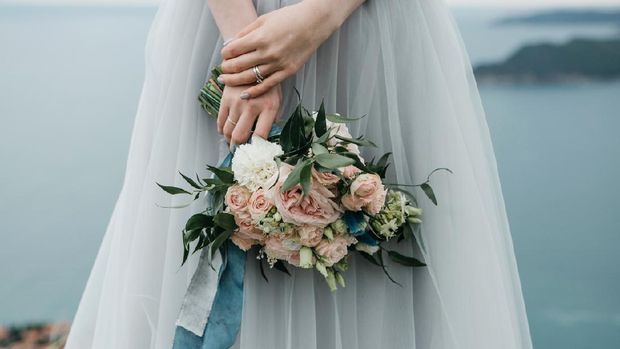 Ilustrasi pengantin wanita