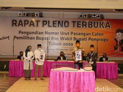 Ini Urutan Nomor Urut Paslon Pilbup Ponorogo