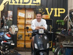 Cerita Gading Marten Modifikasi Vespa Puluhan Juta Rupiah Cuma untuk ke Minimarket