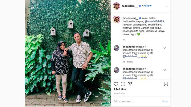 Muzdalifah dan suaminya