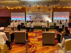 4 Paslon Cawalkot Banjarmasin Ditetapkan, Petahana Ibnu Sina Dapat Nomor 2