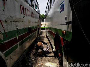 Ngenes! Nasib Armada Bus Pluit Jaya yang Kini Dijual Kiloan