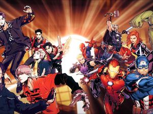 SuperM Bak Tokoh Avengers di Kolaborasi Bareng Marvel SuperM Bak Tokoh Avengers di Kolaborasi Bareng Marvel