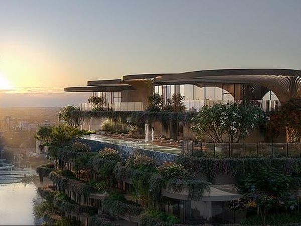Foto: Ini Gedung Terhijau Sedunia, Ditanami 20 Ribu Pohon