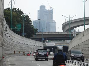 Polisi: Volume Kendaraan di DKI Turun 21 Persen Selama PSBB Ketat