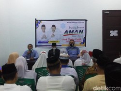 Hari Pertama Kampanye Pilwalkot Medan, Akhyar-Salman Temui Para Relawan