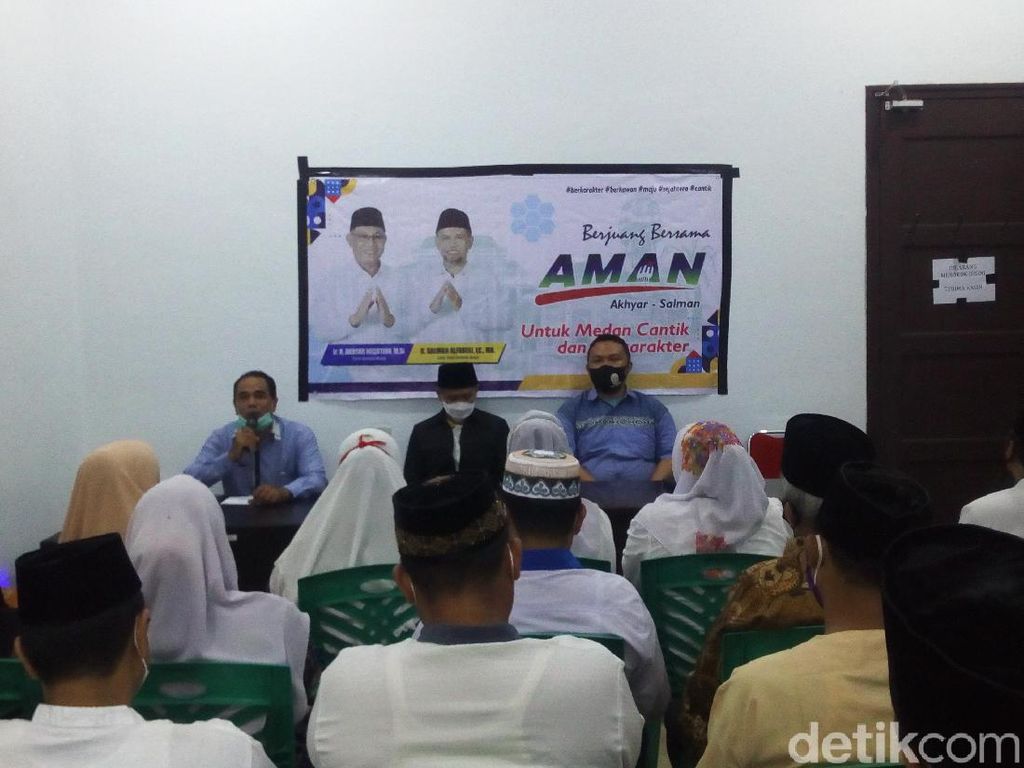Hari Pertama Kampanye Pilwalkot Medan, Akhyar-Salman Temui Para Relawan Hari Pertama Kampanye Pilwalkot Medan, Akhyar-Salman Temui Para Relawan