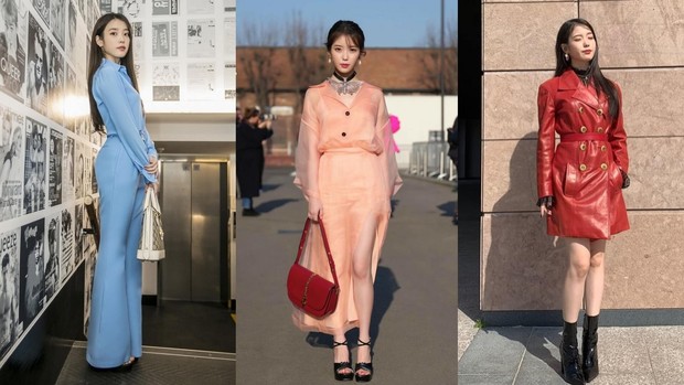 IU adalah seorang penyanyi, penulis lagu, aktis dan Ia juga menjadi brand ambassador dari Gucci.