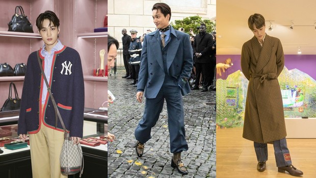 Memilki gaya yang sederhana tapi terlihat mewah, dia adalah Kai EXO, yang selalu berhasil mengkombinasikan pakaian sederhana dengan pakaian dari brand berkelas.