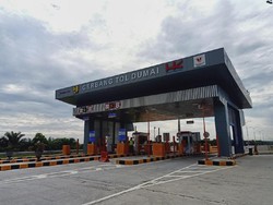 HK Kurangi Layanan Top Up Tunai, Uji Coba di Tol Trans Sumatera