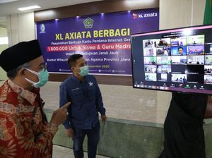 Demi Belajar Online, XL Sebar 2,2 Juta Paket Internet Gratis di 3 Provinsi Demi Belajar Online, XL Sebar 2,2 Juta Paket Internet Gratis di 3 Provinsi