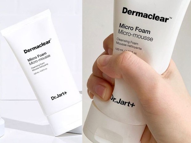 Dr. Jart+ Dermaclear Micro Foam Cleanser merupakan sabun cuci muka Korea yang cocok untuk semua jenis kulit