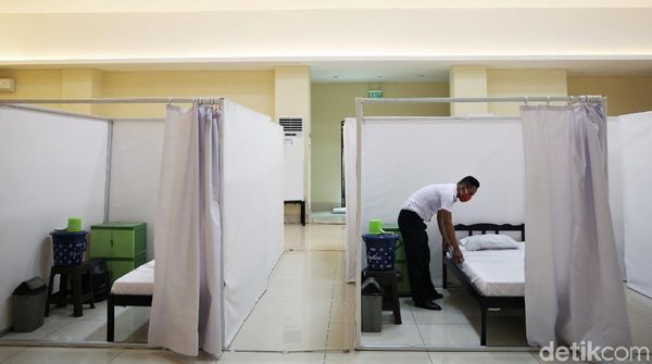 GOR Pademangan Siapkan Bilik Isolasi Mandiri, Apa Saja Fasilitasnya?