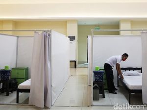 GOR Pademangan Siapkan Bilik Isolasi Mandiri, Apa Saja Fasilitasnya? GOR Pademangan Siapkan Bilik Isolasi Mandiri, Apa Saja Fasilitasnya?