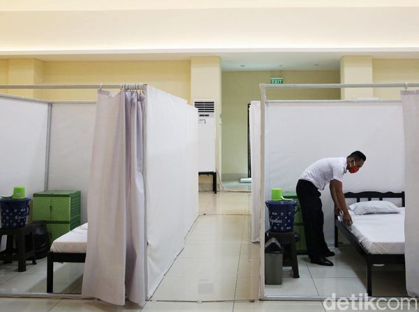 GOR Pademangan Siapkan Bilik Isolasi Mandiri, Apa Saja Fasilitasnya?