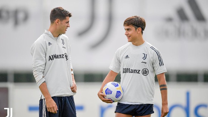 Alvaro Morata dan Paulo Dybala