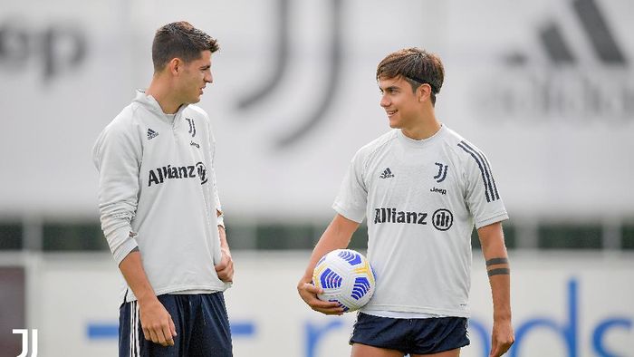 Juventus Alvaro Morata dan Paulo Dybala