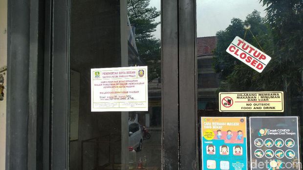 Kafe di Bekasi disegel usai viral ramai pengunjung joget Kafe di Bekasi disegel usai viral ramai pengunjung joget