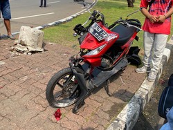 Kecelakaan Tunggal di Jl Medan Merdeka Utara, Remaja Tewas
