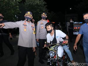 193 Biker Terjaring Operasi Yustisi Tengah Malam di Madiun