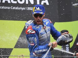 Podium Spesial Alex Rins untuk Mendiang Luis Salom