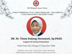 Dokter Ahli Patologi di Malang Meninggal Terpapar COVID-19