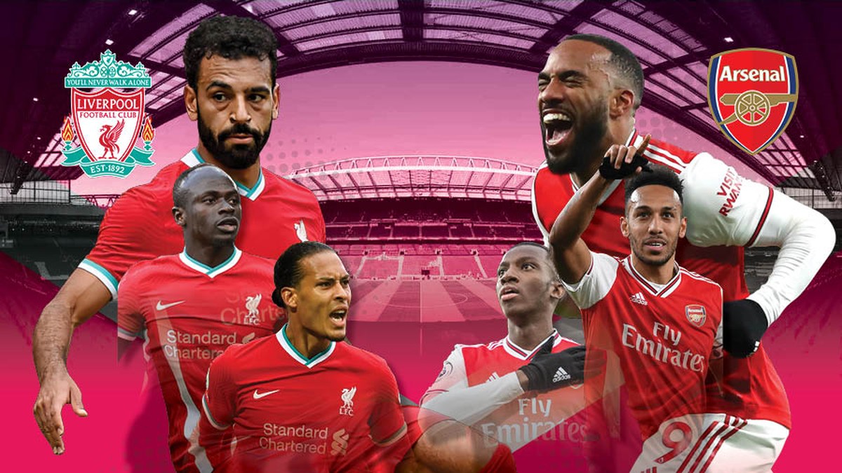 Liverpool vs Arsenal dalam infografis (Infografis detikSport)