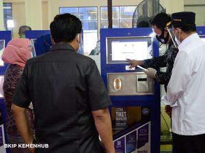 Terminal Jatijajar Terapkan e-Ticketing dan Aplikasi Pantau COVID-19